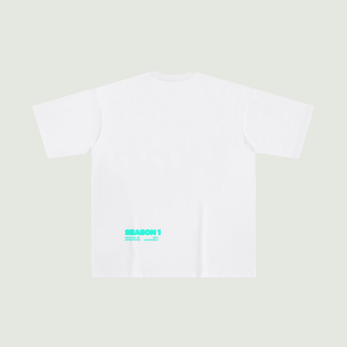 Logo Türkis Unisex T-shirt