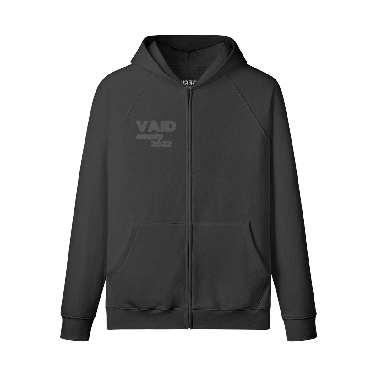 380g Unisex Heavyweight Fleece Lined Full Zip Hoodie Vaidclo 5301